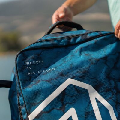 Aqua Marina Borsa 90L con Ruote | Zaino Trolley BLUEBERRY B0303635