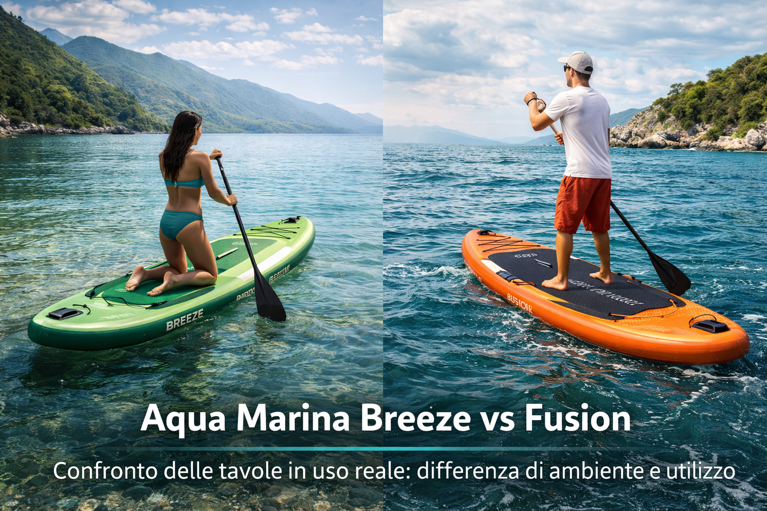 Aqua Marina Breeze vs Fusion: quale scegliere? Guida 2026