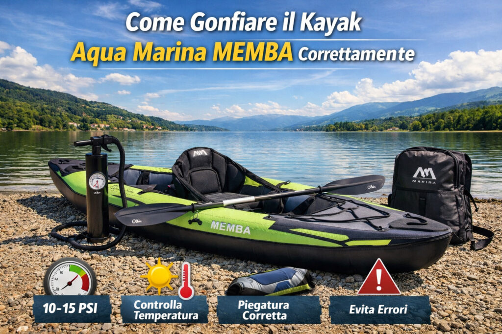 Gonfiare Kayak Aqua Marina Memba